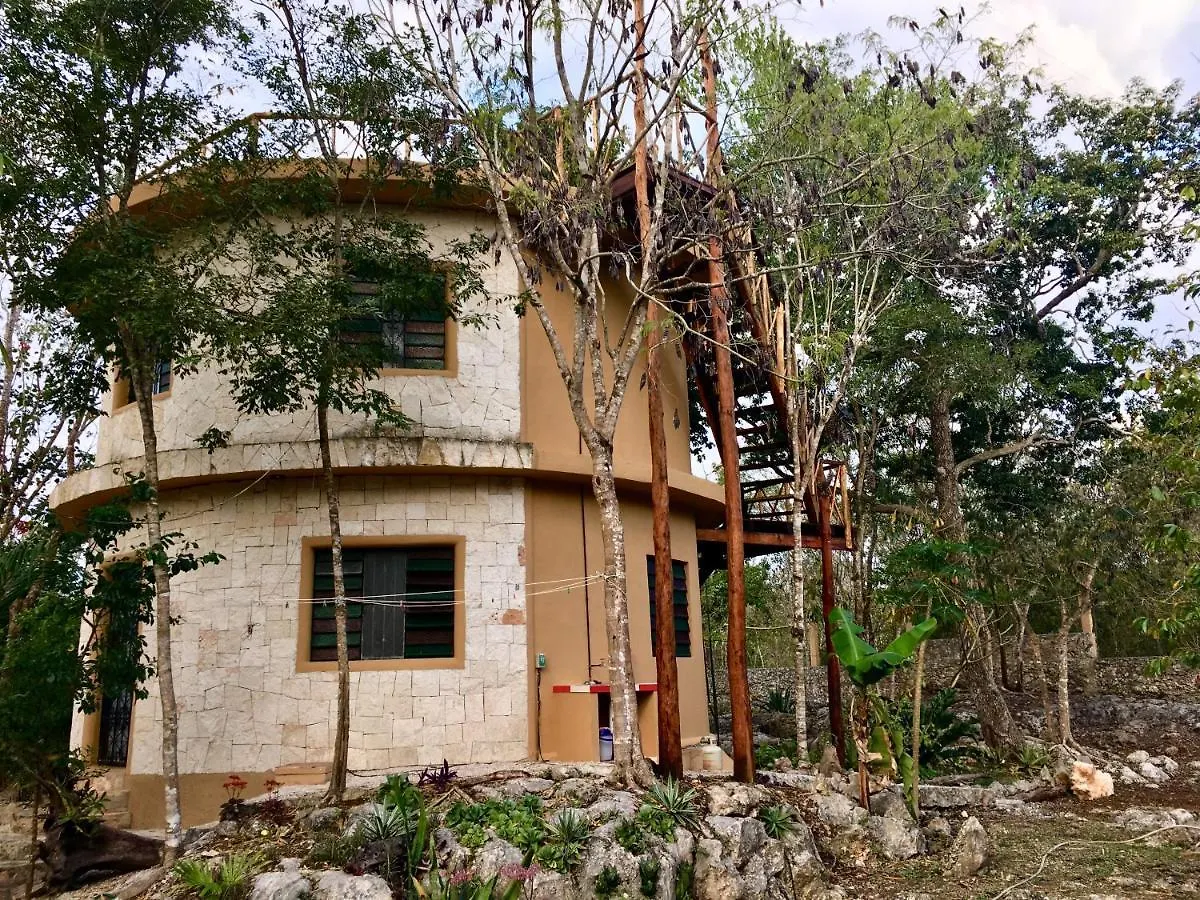 Holiday home La Casa Redonda. Tulum-Coba Villa Francisco Uh May
