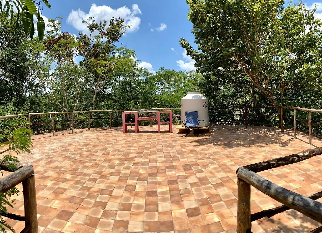 La Casa Redonda. Tulum-Coba Villa Francisco Uh May
