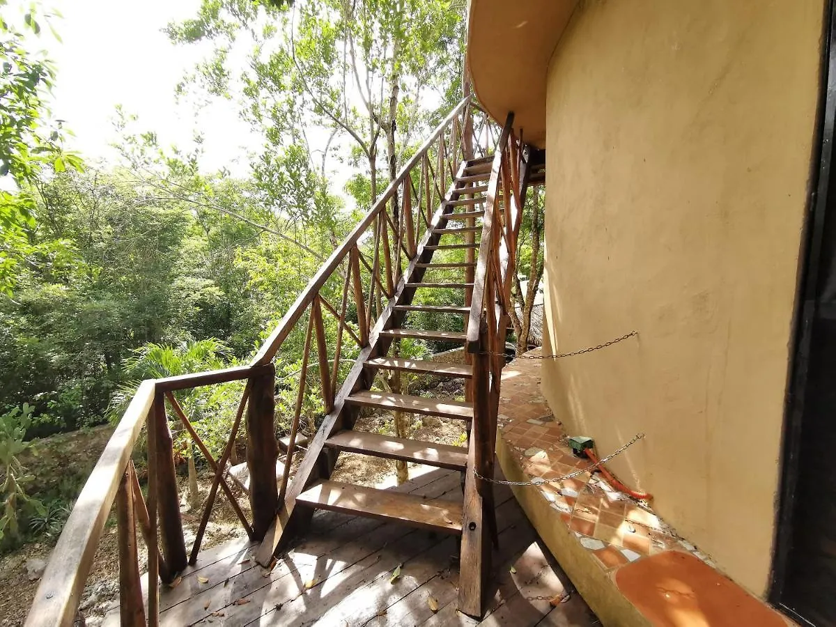 La Casa Redonda. Tulum-Coba Villa Francisco Uh May Holiday home